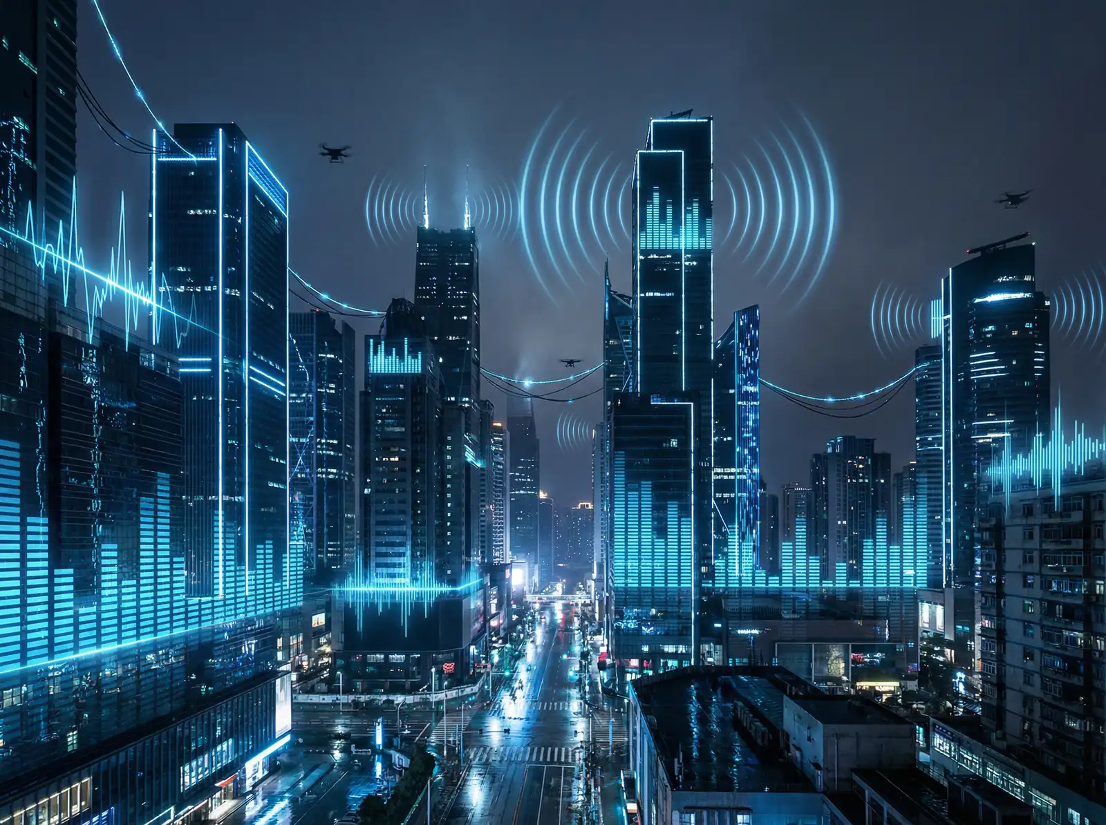 卡尔没有肌肉 赛博朋克城市环境声素材包